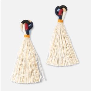 Noonday Collection Tasseled Twist Earrings